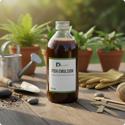 Organic Liquid Plant Care Combo – Plant Guard, Panchagavya, Fish Emulsion & Boron (4 x 250 ml)