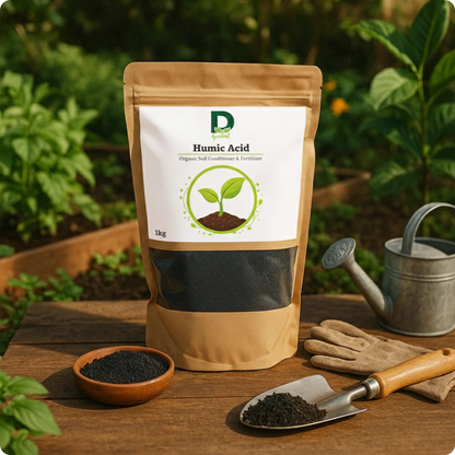 Humic Acid Powder Fertilizer - 1 Kg